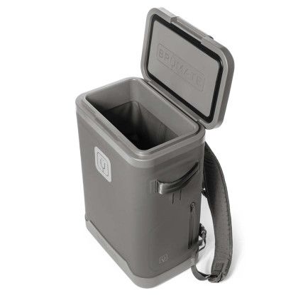 Custom BrüMate MagPack 24-Can Shoulder Sling Soft Cooler - Blank - Graphite Open View