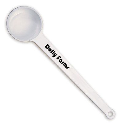Custom Coffee Scoop - White