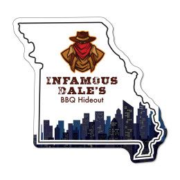 Custom Missouri NoteKeeper Magnet 20 Mil - City Stock