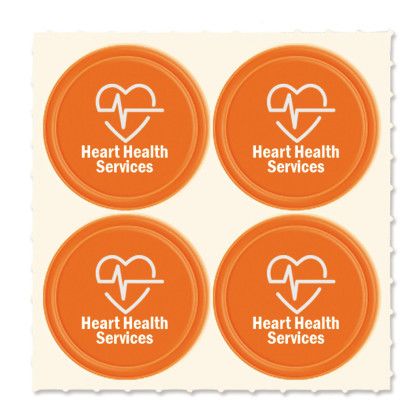 Custom Quad Dots - Fluorescent Orange 