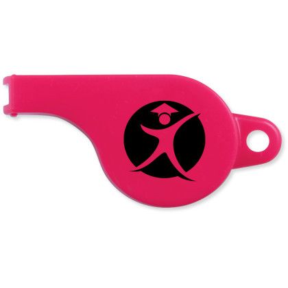 Custom Police Whistle - Pink 