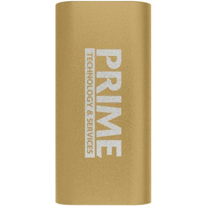 Custom 3600 mAh Voyager Powerbank - Gold 