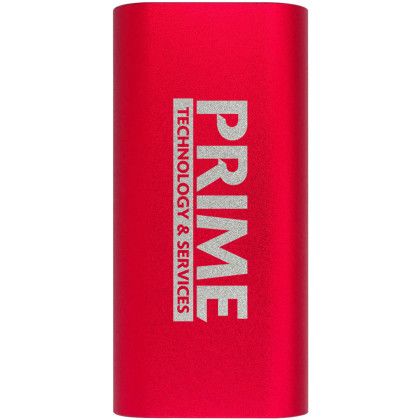 Custom 3600 mAh Voyager Powerbank - Red 