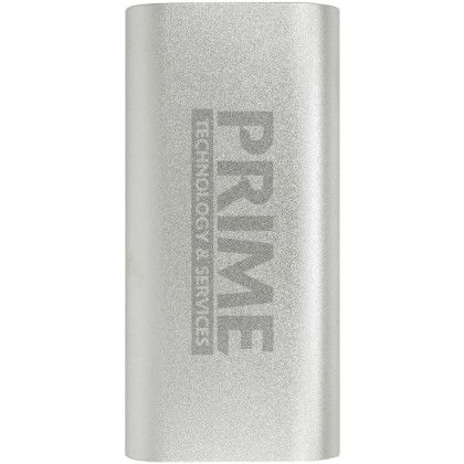 Custom 3600 mAh Voyager Powerbank - Silver 