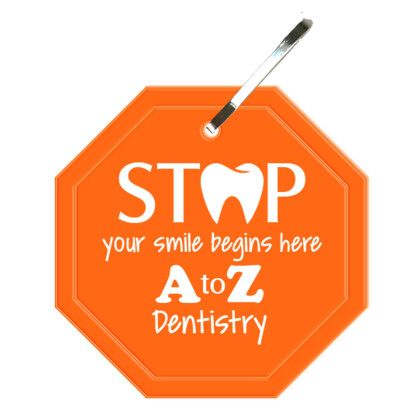 Custom Octagon Zipper Pulls - Fluorescent Orange 