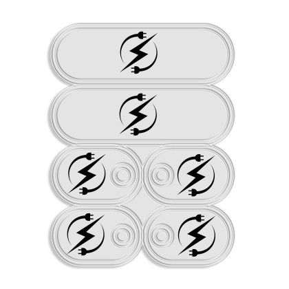 Custom Tag-Stix - White