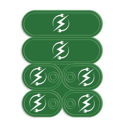 Custom Tag-Stix - Green 