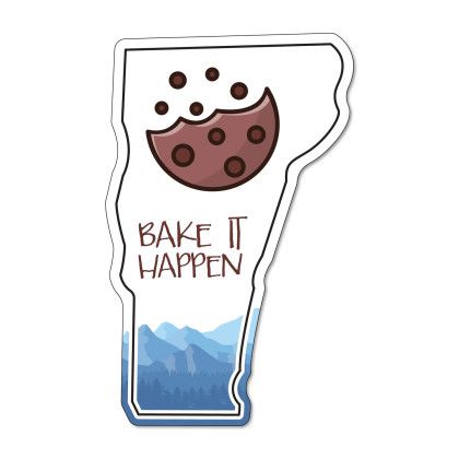 Custom Vermont NoteKeeper Magnet 35 Mil - Moutains Custom Vermont NoteKeeper Magnet 35 Mil - Moutains