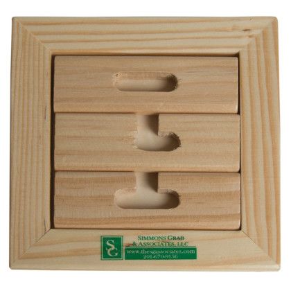 Custom Wooden Star Puzzle