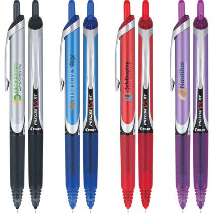 Precise V5 Retractable Premium Rolling Ball Pen (0.5mm) - Full Color