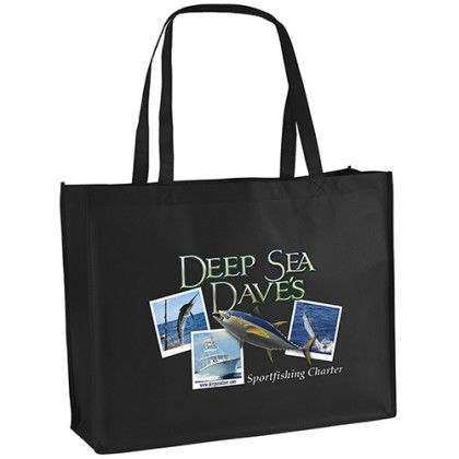 Celebration Reusable Tote-George-Full Color-20x6x16 - Black