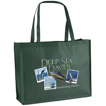 Celebration Reusable Tote-George-Full Color-20x6x16 - Hunter Green