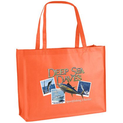 Celebration Reusable Tote-George-Full Color-20x6x16 - Orange