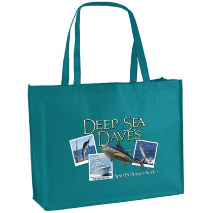 Celebration Reusable Tote-George-Full Color-20x6x16 - Teal
