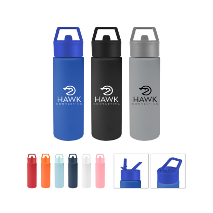 Custom 24 Oz. Torrey Recycled Stainless Steel Bottle - All Colors 