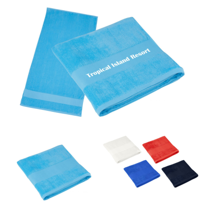 Custom Cotton Beach Towel - All Colors Custom Cotton Beach Towel - All Colors
