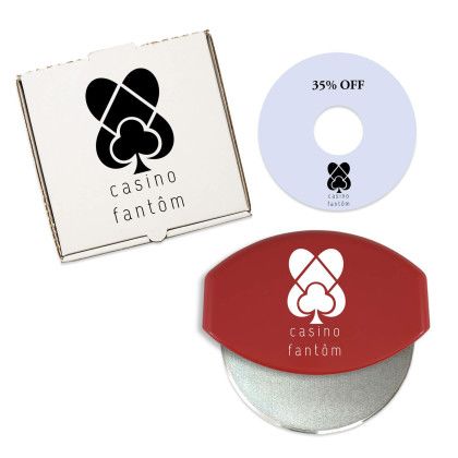 Custom The World's Best Gourmet Pizza Cutter Set - Red