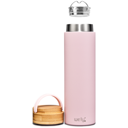Custom Welly 20oz Traveler Bottle - Pink