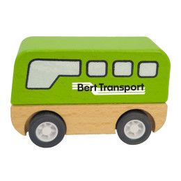 Custom Wooden Bus - Green Custom Wooden Bus - Green