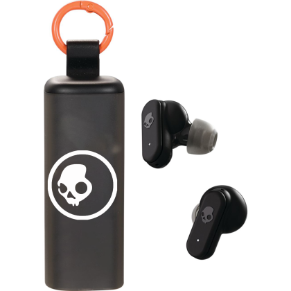 Custom Skullcandy Dime Evo True Wireless Earbuds - Black 