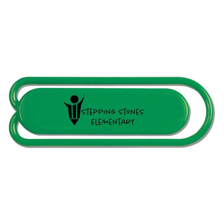 Custom Standard Clippy Oval Plastic Clip