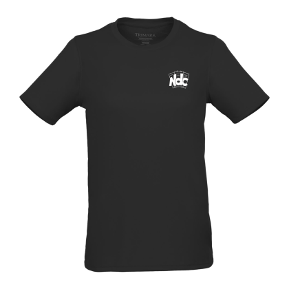 Custom Dara Women's Recycled Short Sleeve Tech Tee - Black Custom Dara Women's Recycled Short Sleeve Tech Tee - Black