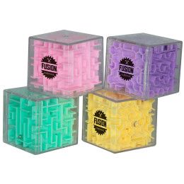 Custom Mini Cube Maze Puzzles  - Multicolor 