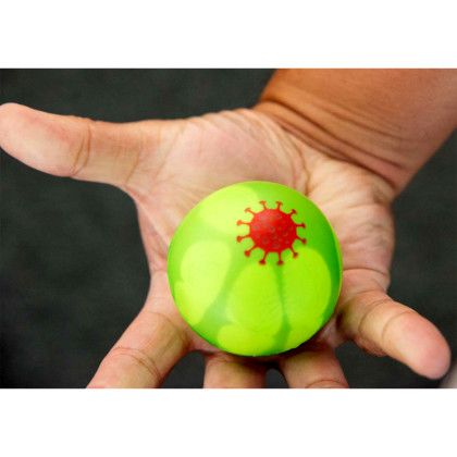 Custom COVID-19 Mood Ball Stress Reliever - Green Lifestyle 