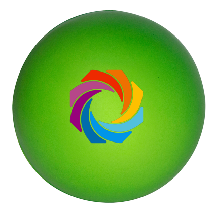 Custom COVID-19 Mood Ball Stress Reliever - Full Color 