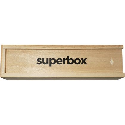 Custom Wooden Stacking Blocks  - Natural Wood Front View