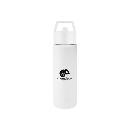 Custom 24 Oz. Torrey Recycled Stainless Steel Bottle - White