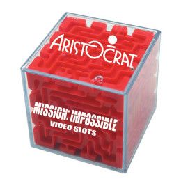 Custom Cube Maze Puzzle - Red 