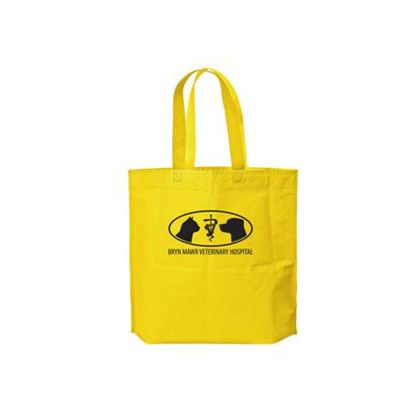 Custom Econo Gusset Bag - Yellow
