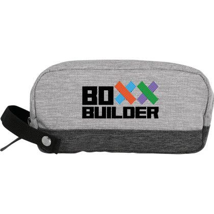 Custom Bay Travel Pouch - Black 