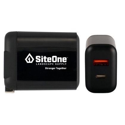 Custom UL Fast Charging Wall Charger - Black 