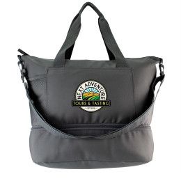 Custom Executive Tote Bag - Gray 