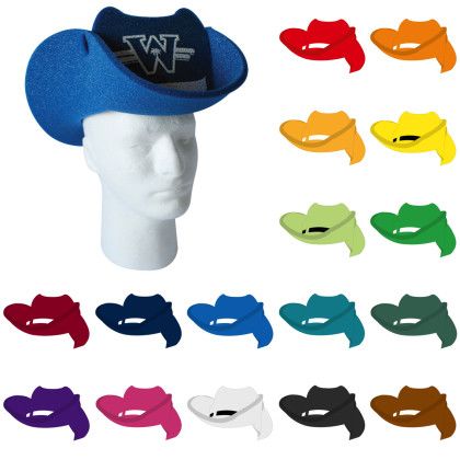 Spirit 20 in. Cowboy Hat Promotional Custom Imprinted With Logo