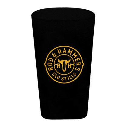 Custom 2 oz. Plastic Shot Glass - Black 