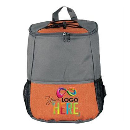 Custom Ridge Cooler Backpack - Orange 
