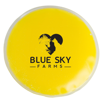 Custom ILU Emoji Chill Patch - Yellow Front View