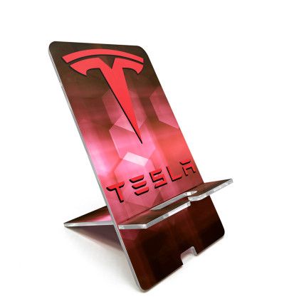 Custom Large Standing Acrylic Phone Stand - Multicolor 