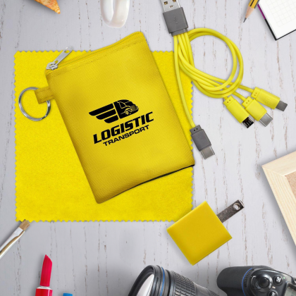 Custom Tall Stretchy C to C Tech Kit - Yellow Lifestyle