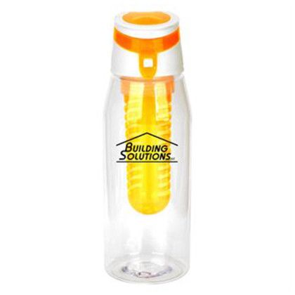 Custom Trendy 32 oz. Bottle with Infuser - Orange Custom Trendy 32 oz. Bottle with Infuser - Orange