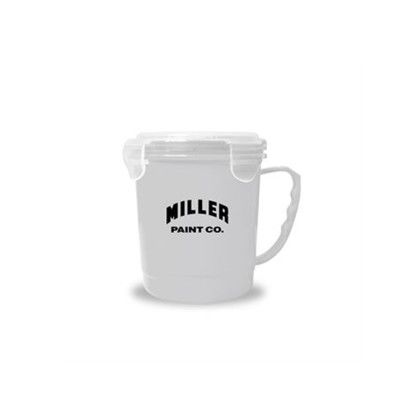 Custom Soup Mug - White
