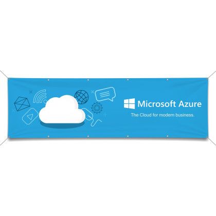 Custom 18 oz Vinyl Banner 10' x 3' - Multicolor 