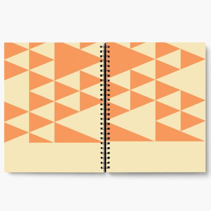 Custom Large Wire-O Notebook  