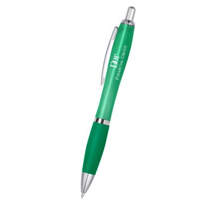 Custom Satin Pen - Translucent Green 