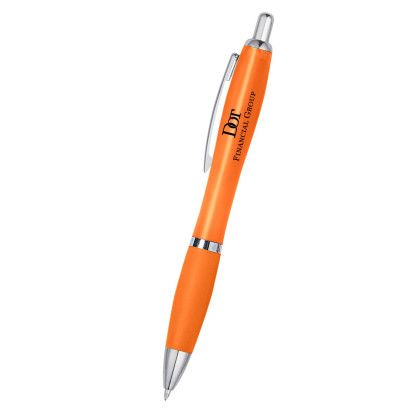 Custom Satin Pen - Translucent orange 