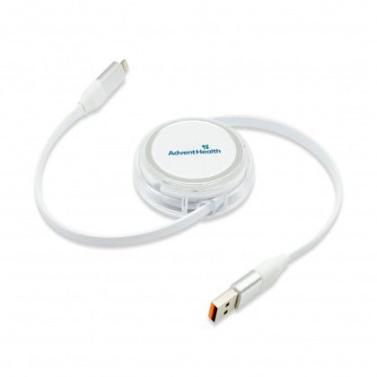 Custom The Beacon Kit - White Retractable Cable with Connectors