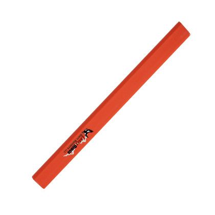 Custom Halcyon Carpenter Pencil, Full Color Digital - Orange 